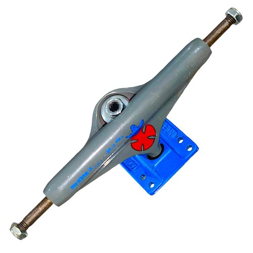 Stage 11 Independent Skateboard Trucks 159/8.75" Mark Gonzales Gray, Blue & Red - Picture 10 of 18