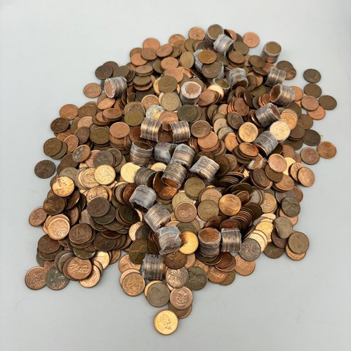 7+ Pfund KANADA KANADISCHE KLEINE CENT PENNY-MÜNZE UNSORTIERT KOSTENLOSER VERSAND