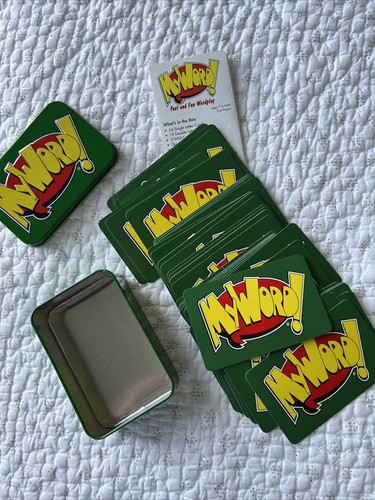 MY WORD! Reiner Knizia's Vintage Card Game 2004 FAST, FUN WORDPLAY Multi Awards! - Picture 3 of 5