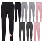 Kids Girls Bottoms Homewear Leggings Footless Pants Jogging Warm Compression