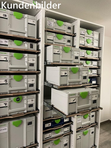 Systainer Schublade mit Vollauszug passend für Ikea Pax Festool Makita MakPac - Bild 6 von 8