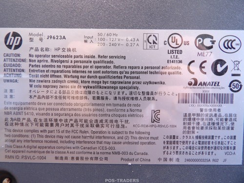 HP J9623A E2620-24 Commutateur géré sans ventilateur 24x 10/100B + 2x SFP - I... - Photo 8/8