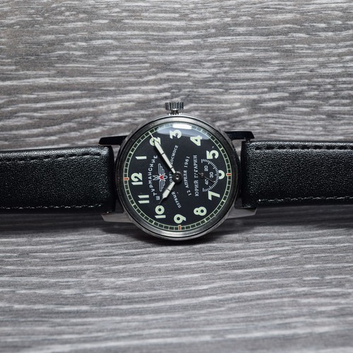 Sowjetische Uhr Sturmanskie Pobeda Flieger Vintage Mechanische Armbanduhr Serviced - Bild 10 von 13