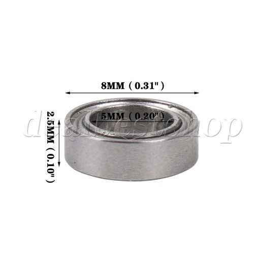 2x RC Car Stainless Steel Ball Bearing Replacement for ARA102690 1:10 - Picture 9 of 9
