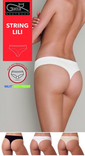 GATTA Unterwäsche Underwear DAMENUNTERHOSE NAHTLOSE string slip boxer shorts WZ1 - Zdjęcie 2 z 9