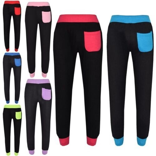 Kids Unisex Tracksuit Contrast Fleece Hooded Top Bottom Activewear Outfit Set - Picture 4 of 131