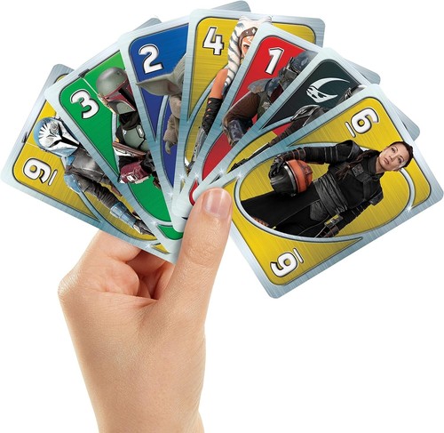 UNO Gioco di Carte Gioco da Tavolo Gioco di Società EdizioneThe Mandalorian - Foto 14 di 24