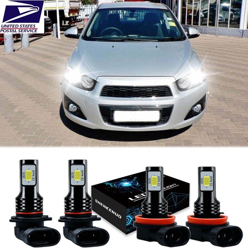 FOR Sonic 2012-2018 Combo LED Headlight Kit Bulbs High Low Beam