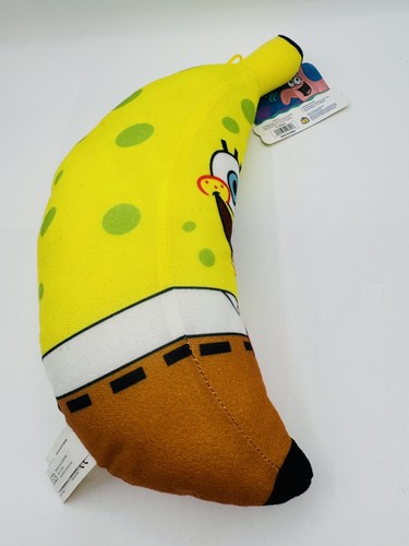 SpongeBob SquarePants - Banana SpongeBob Soft Plush Toy 12” NWT 2023 - Picture 5 of 11