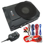 Mb Quart Rw-110A 10" 800w Slim Under-Seat Powered Car/Truck Subwoofer Sub+ KiT