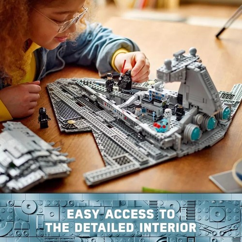 LEGO Star Wars Imperial Star Destroyer Buildable Starship Set, Star Wars Toy - Picture 3 of 7