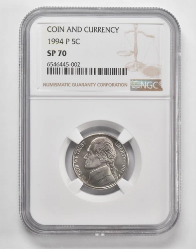 1994-P SP70 Jefferson Nickel Specimen! Rare NGC Matte Finish