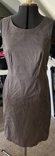 Loft Size 8 Tank Dress Fitted Zip Back