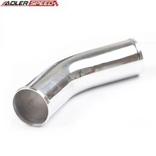 US SHIP 2.75" OD 45 Degree Aluminum Intake Turbo Intercooler Pipe Piping L=300MM