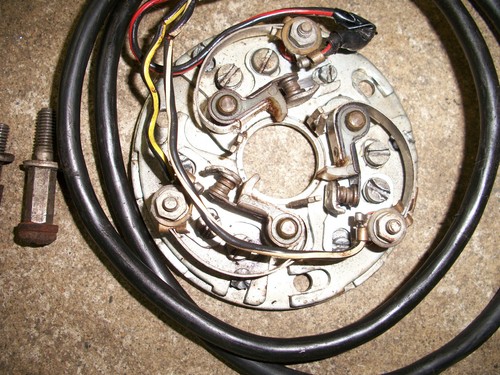 Triumph Lucas Points Plate 47640E Trident 750cc T150 1971 118 - Bild 2 von 3