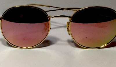 Reflective Lens Round Trendy Sunglasses - UV Protection Amazon.com: WearMe Pro - Reflective Lens Round Trendy  main image 4