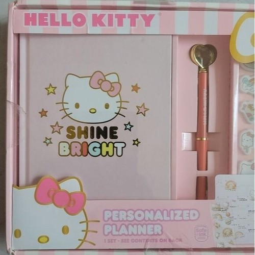 NEU Hello Kitty Personalisierter Planer Leere Daten Stift Aufkleber Schreibwaren Buch - Bild 5 von 7