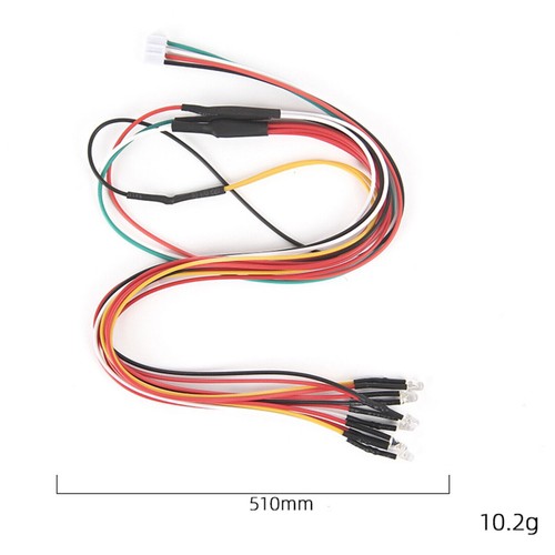 Upgrade RC Car Light Group Lamp Kit for WPL D-12 1/10 Scale RC Truck8I - Picture 3 of 11