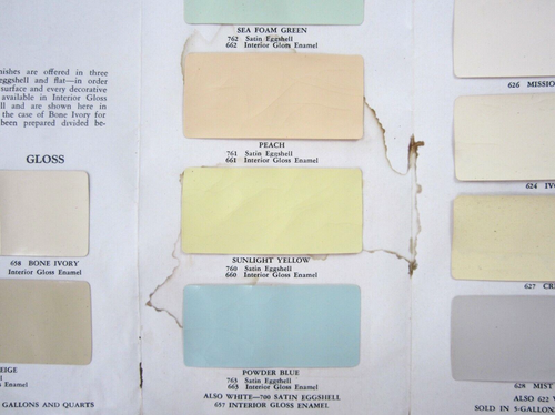 Vintage Dutch Boy Paint Chip Sample Sales Catalog National Lead Company 1950s - Picture 4 of 5