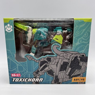 Toxichorn Ox Transformer Action Figure 52toys Beast Box 2021 BB-27