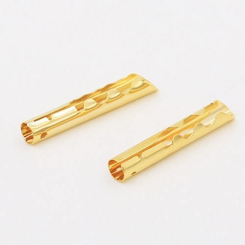 16pcs Bronze 24k Gold Plated 4mm BFA Banana Plug Z-Type Connector Terminal - Bild 7 von 10