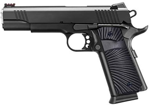 Guuun 1911 Slim Grips G10 Full Size Ambi Safety Cut Big Scoop Sunburst Texture - Picture 5 of 5
