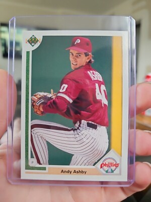 1991 Upper Deck Final Edition Andy Ashby Rookie PACK FRESH #64F Phillies Philly