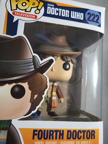 Funko Pop! Television Doctor Who Fourth Doctor #222 Vinyl Figure See Photos - Picture 7 of 22
