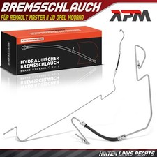 2x Bremsschlauch Bremsschläuche Hinten für Renault Master II JD Opel Movano X70