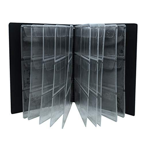 Coin Collection Album 60 Pockets 4.5x4.5cm/1.8x1.8 inch Coin Holder