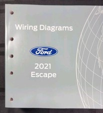 2021 Ford Escape Factory Shop Wiring Electrical Diagram Manual