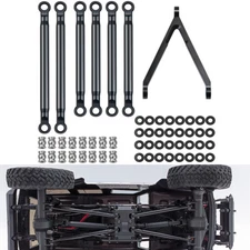 Metal Steering Rod Link Linkage Set For Axial SCX24 AXI00001/2 RC Crawler