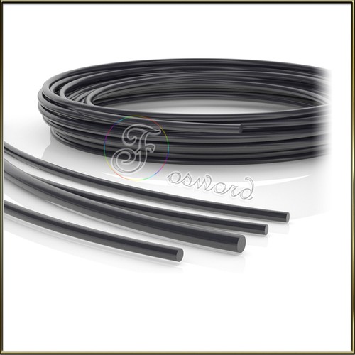 Varillas de goma flúor línea de aceite FKM tira de sellado de combustible cable ID-φ2 ~ φ15 mm negro - Imagen 1 de 3