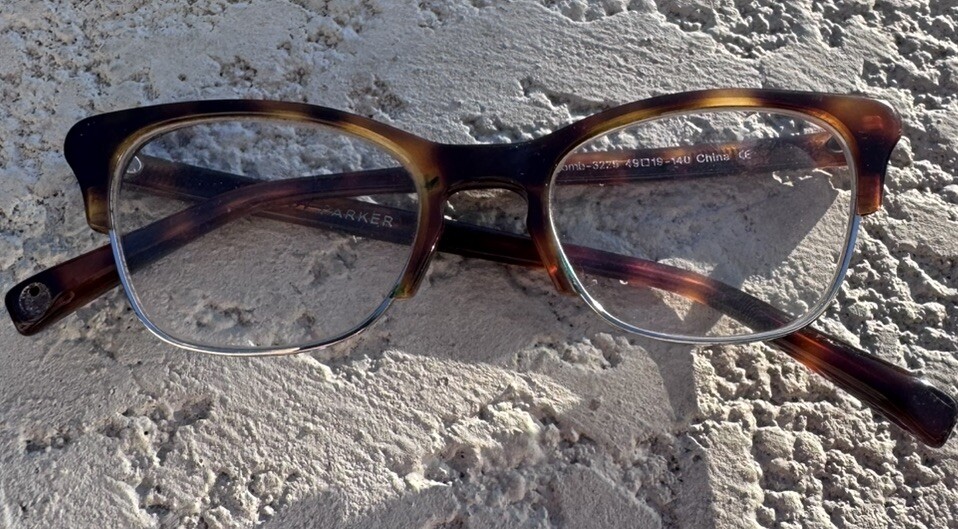 Warby Parker Holcomb 3225 Women’s Brown Tortoise Eyeglass Frames 49-19-140