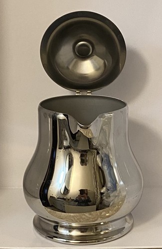 Vintage Gebruder Hepp Exclusiv 0.7 Liter Coffee Tea Pot Pitcher Hinged Lid - Picture 11 of 12