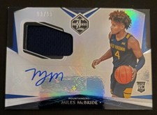MILES McBRIDE 2021-22 CHRONICLES DRAFT LIMITED AUTO  RC 99/99 KNICKS 