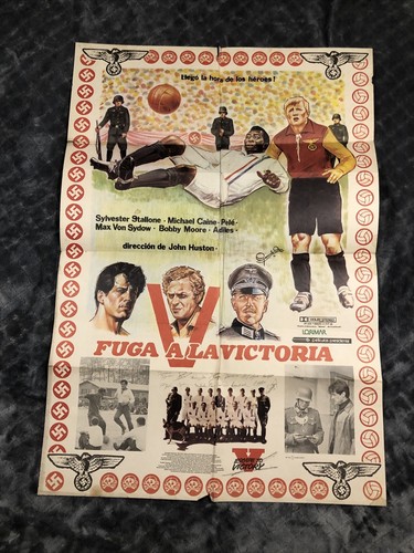 FUGA A LA VICTORIA (escape To Victory) Italian Movie Poster 22x32 Stallone Caine - 第 1/12 張圖片