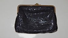 BLACK DRESSY SHINY OCTAGON PLASTIC MATERIAL WOMEN'S EVENING CLUTCH PURSE 