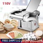 110V Electric Noodle Maker Machine Pasta Maker Dough Roller Pressing Machine
