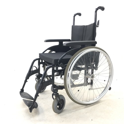 Rollstuhl Meyra Smart F 2.370 Faltrollstuhl Sitzbreite 44 cm bis 150 kg Reha - Bild 2 von 9