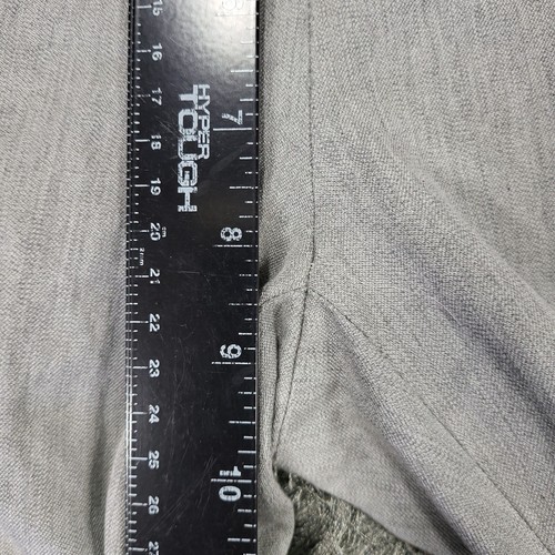 Banana Republic Sloan Curvy Fit Damenhose 2 grau Viskose formell mittelhoher Bund Reißverschluss - Bild 11 von 18