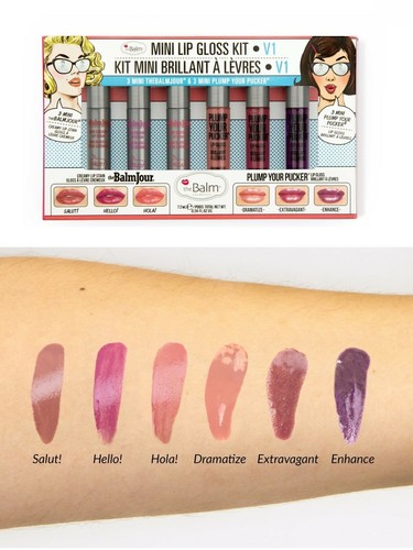 theBalm Mini Lipgloss Set. 3 x theBalmJour 3 x Plump your Plucker. Band 1 - Bild 2 von 5
