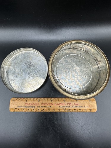 Hess Stage Powder ANTIQUE THEATRICAL TIN ROCHESTER NY 1920s - Picture 8 of 9