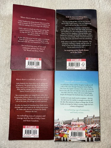 Freda Lightfoot Book Bundle X 4 Classical, Womens Fiction, Drama Free P&P (SU13) - Foto 5 di 6