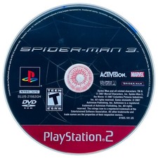 Spider-Man 3 (Sony PlayStation 2) PS2 Tested Game Disc
