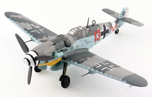 HA8756 1/48 Messerschmitt BF 109G-6 Luftwaffe rot 13 II./JG27 Heinrich Bartels - Bild 1 von 6