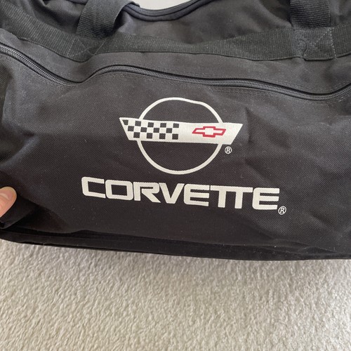 Borsone da viaggio vintage Corvette C4 logo Chevy Chevrolet nero - Foto 13 di 15