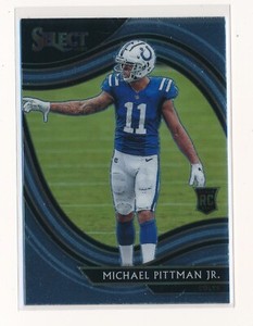 MICHAEL PITTMAN JR. 2020 PANINI SELECT #362 RC ROOKIE *INDIANAPOLIS COLTS*