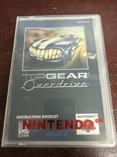 Nintendo 64 Game: Top Gear Overdrive - N64 Game with Manual and Case