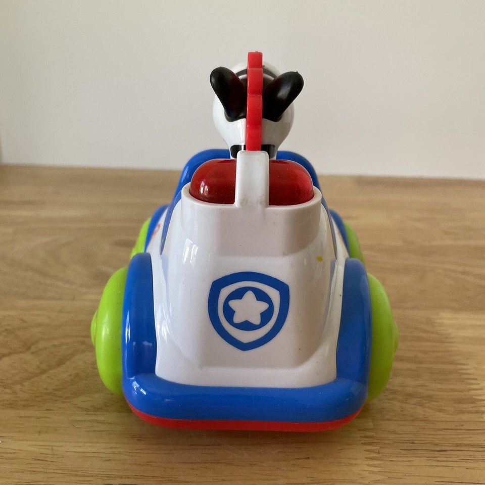 FisherPrice Lights and Sounds Police Car DFH79 Vehicle Play Toy Zebra